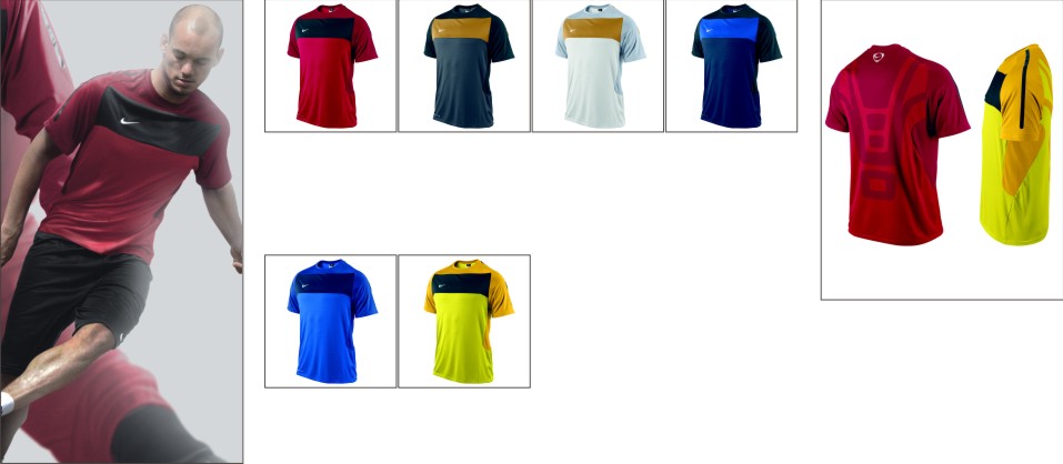 Nike Federation II Short Sleeve Training Top. Nike Federation II Short Sleeve Training Top.