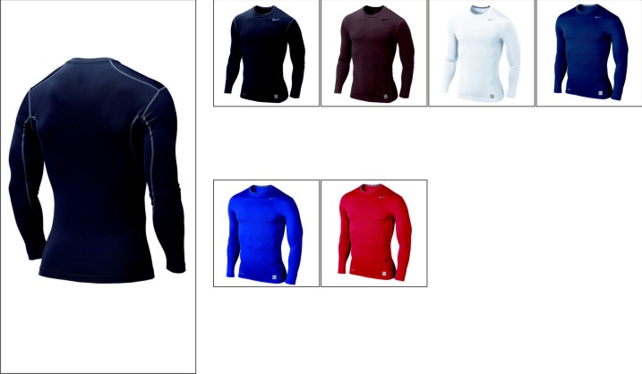 Nike NPC Core Compression Long Sleeve Crew. Nike NPC Core Compression Long Sleeve Crew.